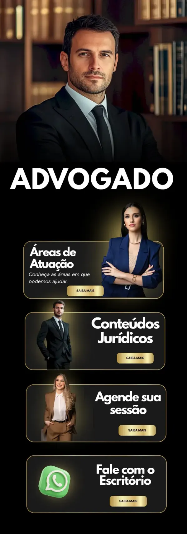 Bio profissional de advogado